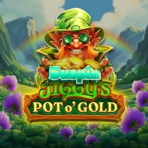 Ang makulay at mahiwagang disenyo ng Jiggy’s Pot O’Gold slot machine