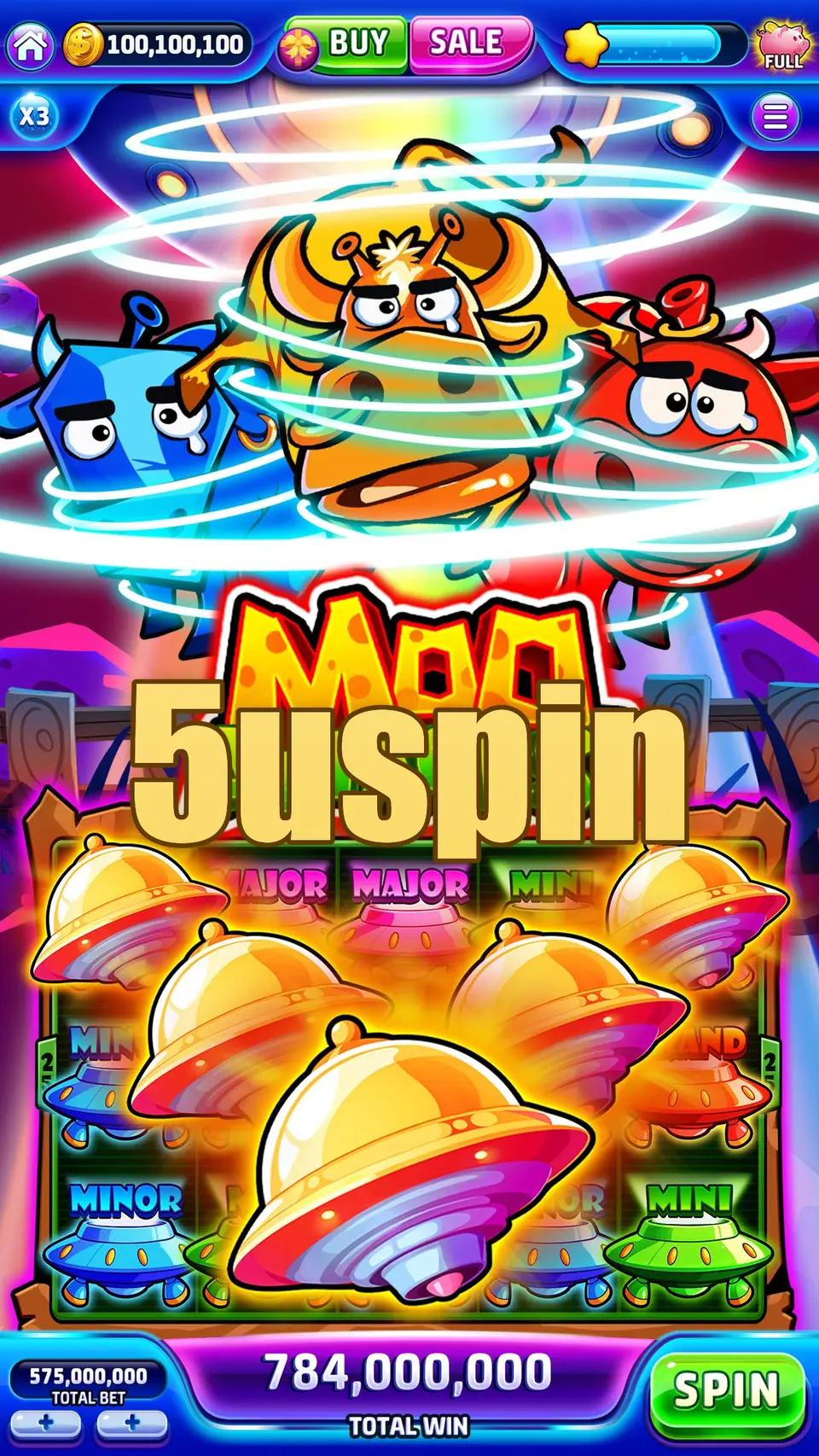 5uspin APK