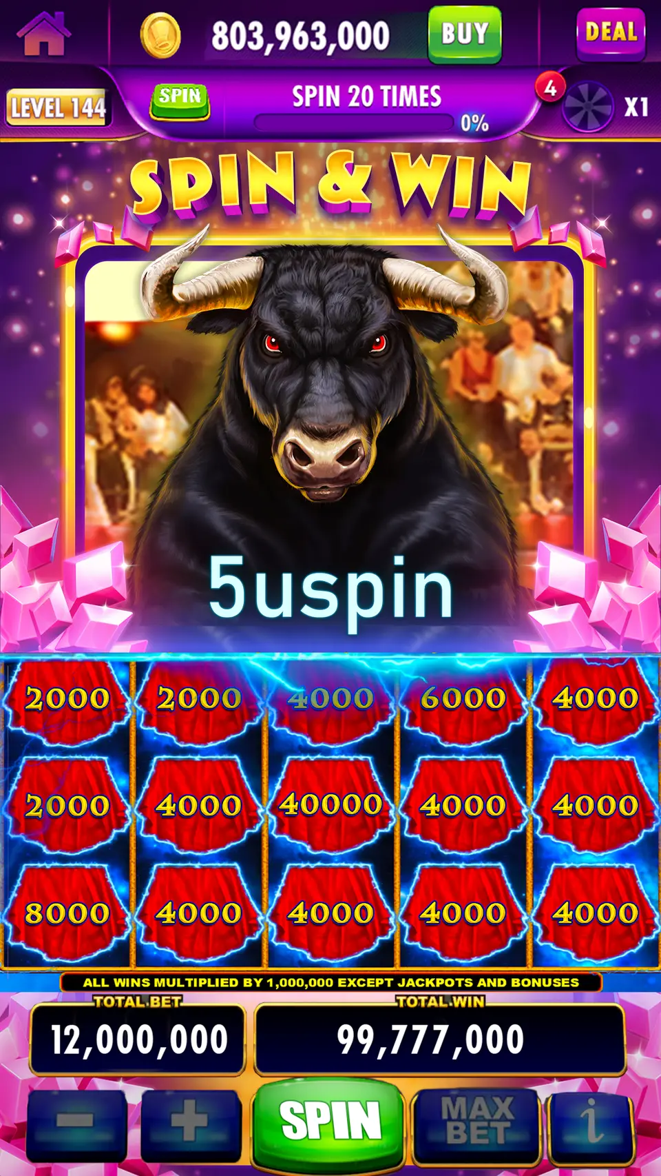 5uspin Mag-login