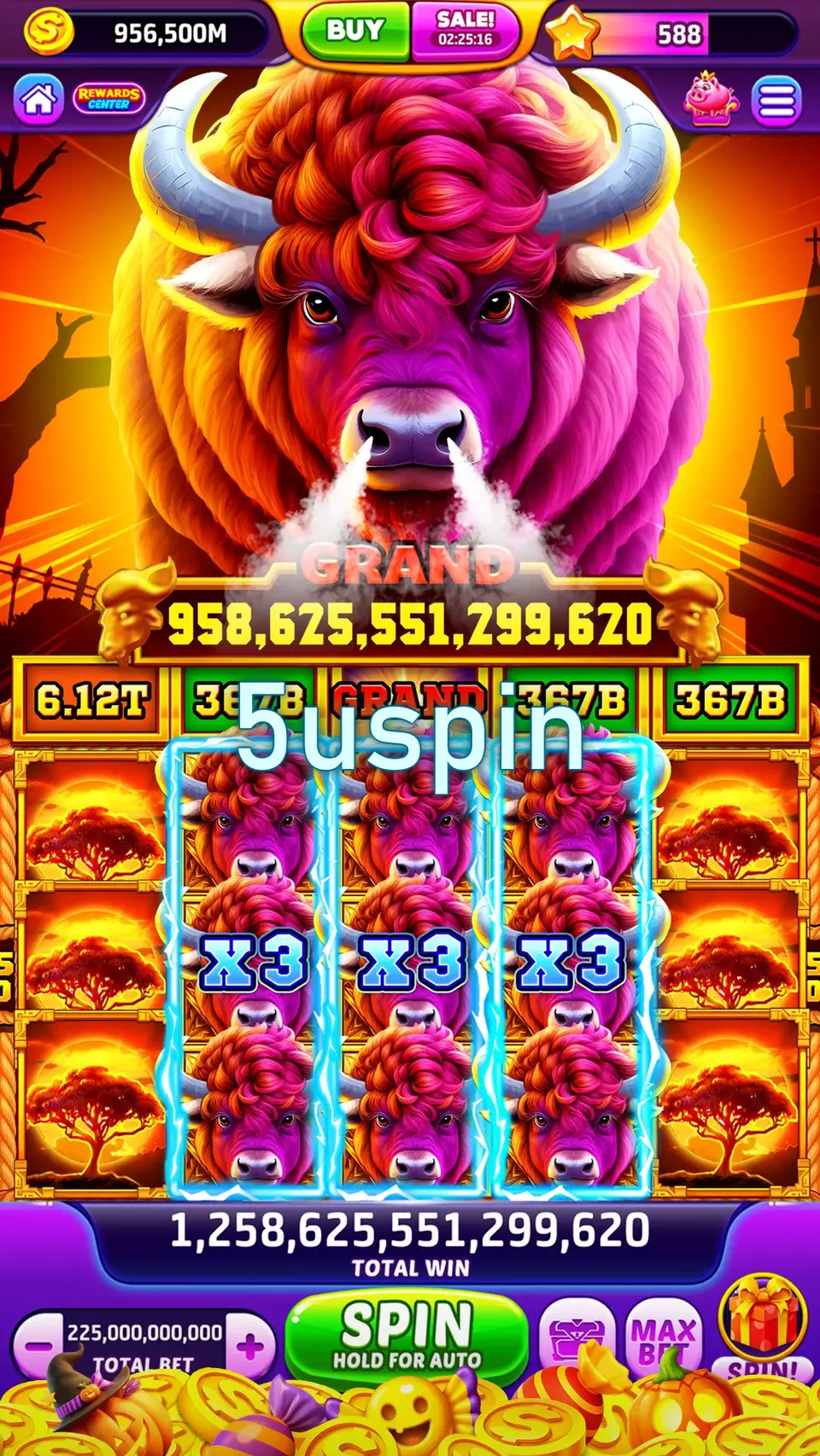 5uspin Mag-login